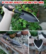 Gardening Hand Trowel: Heavy Duty Carbon Steel - Image 4